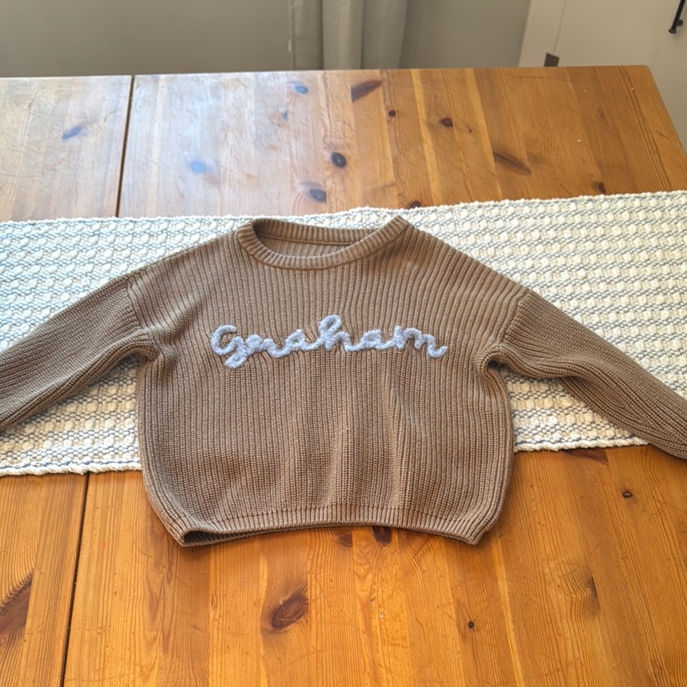 2T "Graham" sweater
